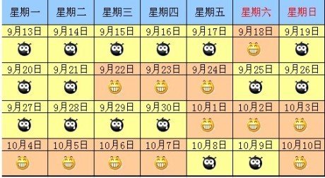 2010年中秋国庆双节加班费算法公布